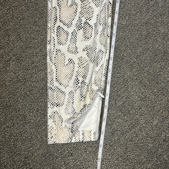 🎸🐍NWOT SEXY Hailey White Snake Pants By Jagger & Stone Sz2🐍🎸 - Picture 7 of 7